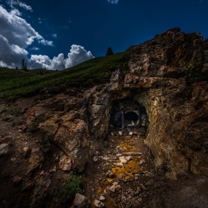 Gold mine Entrance