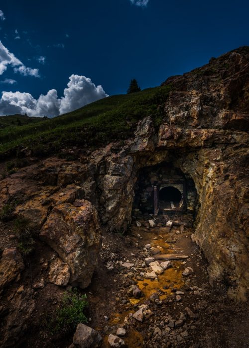 Gold mine Entrance